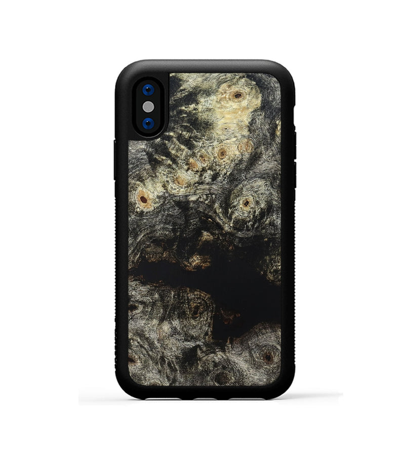iPhone Xs Wood Phone Case - Jeramie (Wood Burl, 821176)