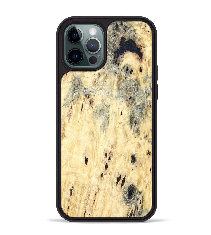 iPhone 12 Pro Max Wood Phone Case - Wayne (Wood Burl, 821177)