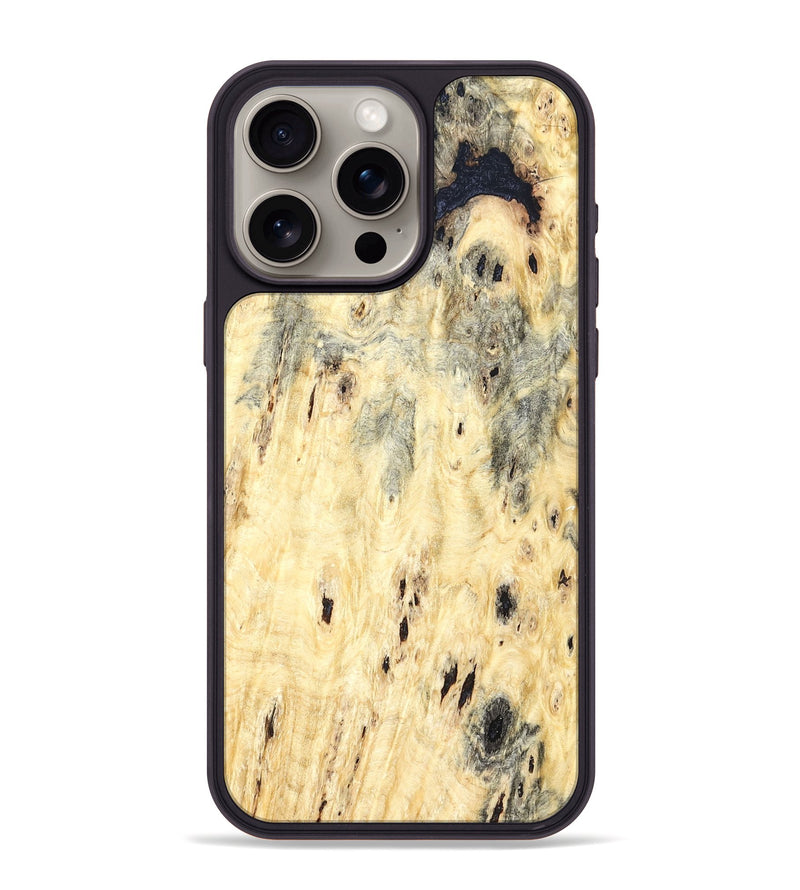 iPhone 15 Pro Max Wood Phone Case - Wayne (Wood Burl, 821177)