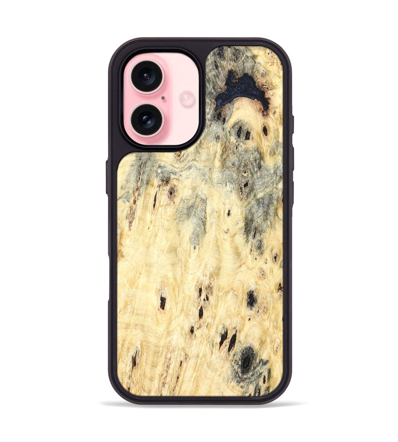 iPhone 16 Wood Phone Case - Wayne (Wood Burl, 821177)