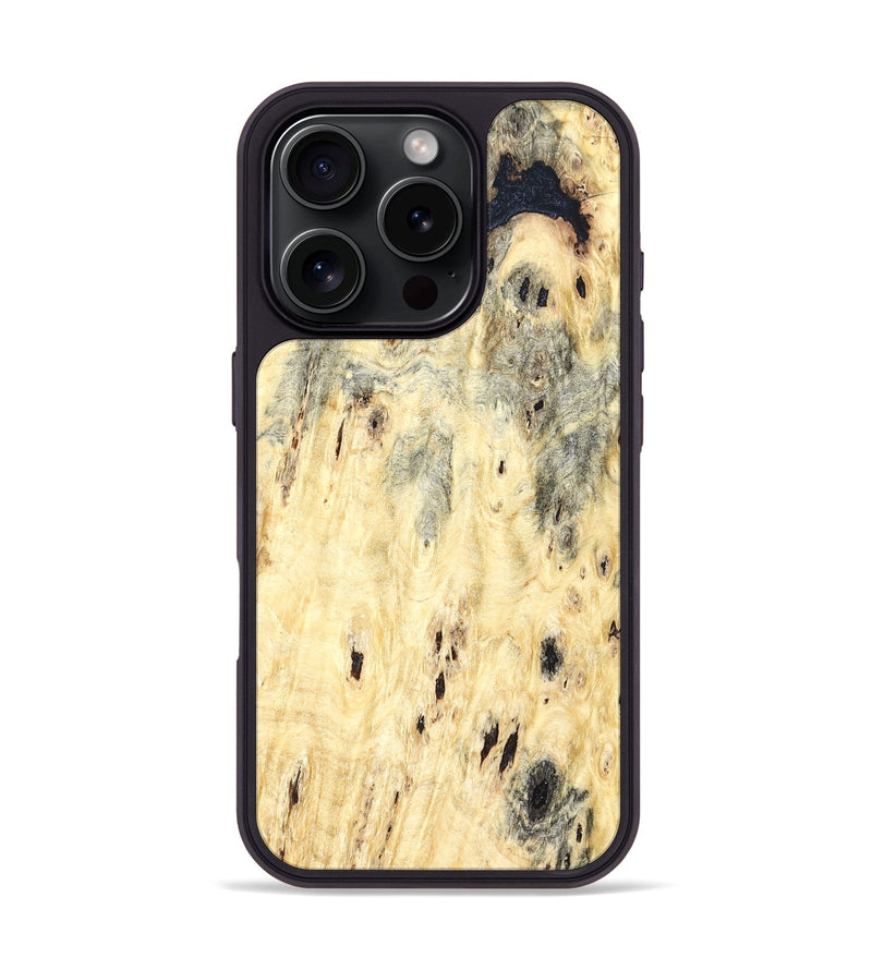iPhone 16 Pro Wood Phone Case - Wayne (Wood Burl, 821177)