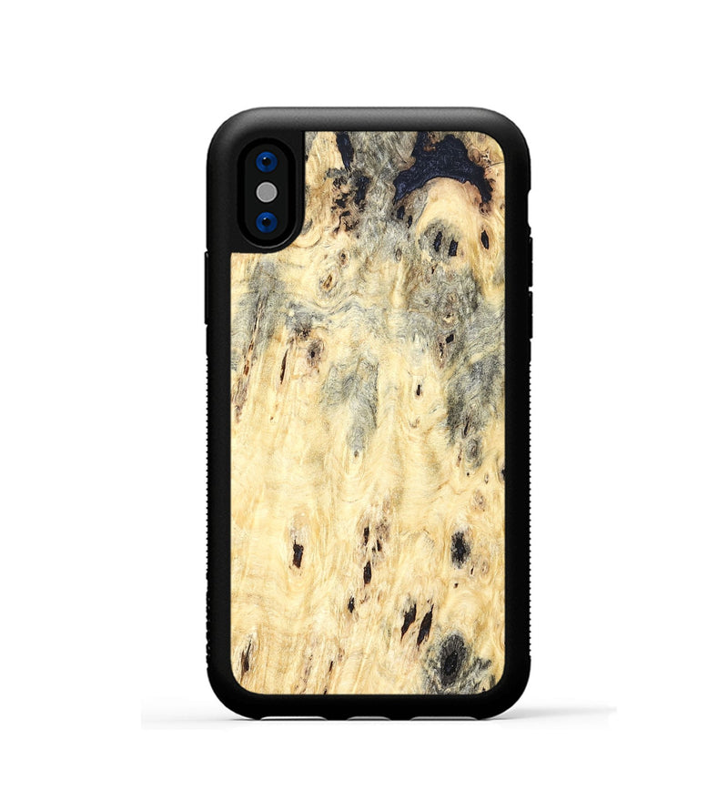 iPhone Xs Wood Phone Case - Wayne (Wood Burl, 821177)
