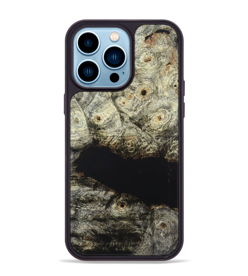 iPhone 14 Pro Max Wood Phone Case - Gage (Wood Burl, 821184)