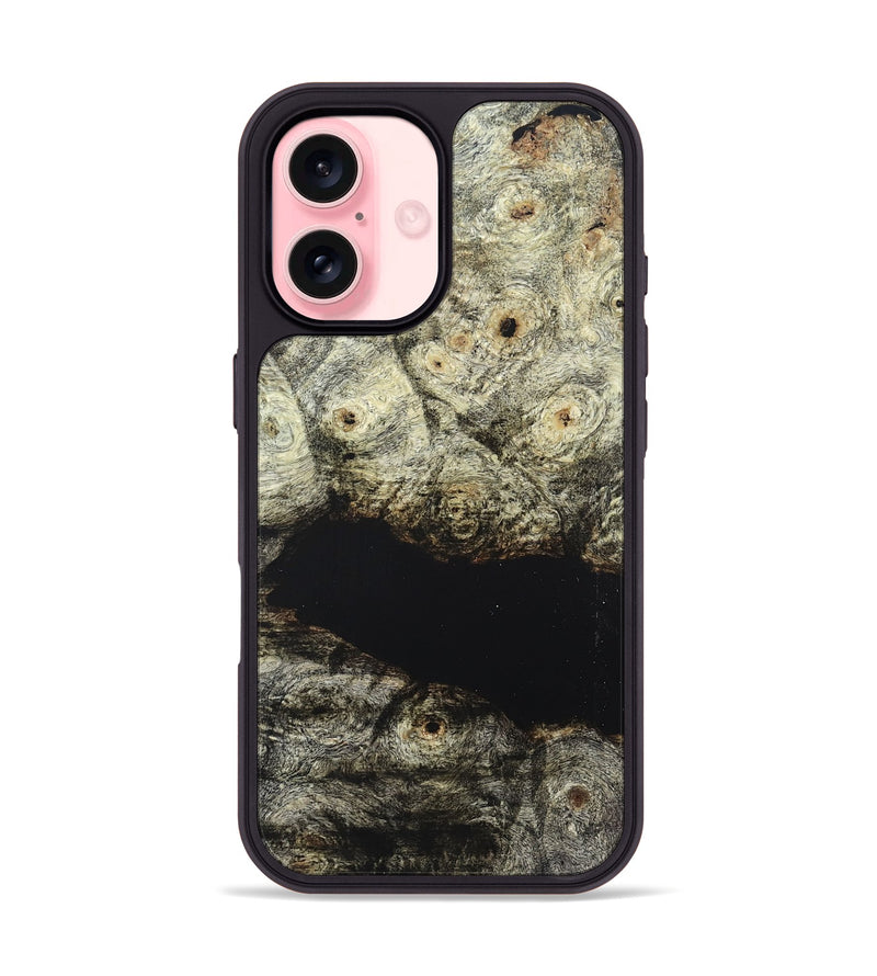 iPhone 16 Wood Phone Case - Gage (Wood Burl, 821184)