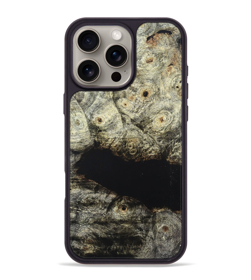 iPhone 16 Pro Max Wood Phone Case - Gage (Wood Burl, 821184)