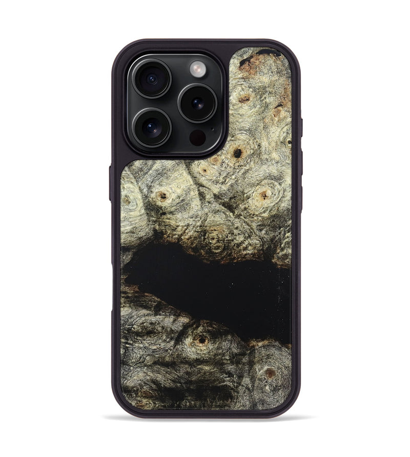 iPhone 16 Pro Wood Phone Case - Gage (Wood Burl, 821184)