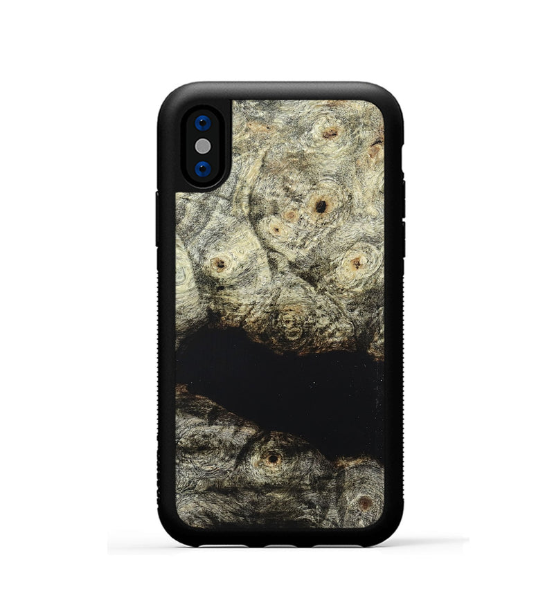 iPhone Xs Wood Phone Case - Gage (Wood Burl, 821184)