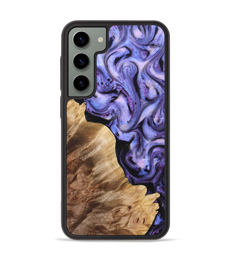 Galaxy S23 Plus Wood Phone Case - Glenda (Purple, 821185)