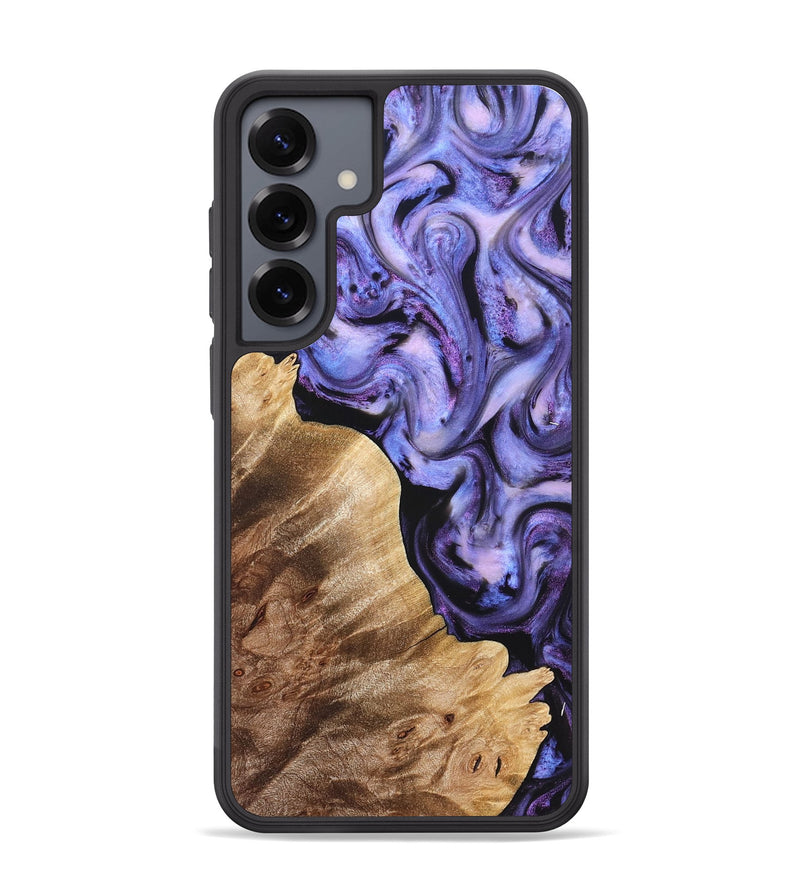 Galaxy S25 Plus Wood Phone Case - Glenda (Purple, 821185)