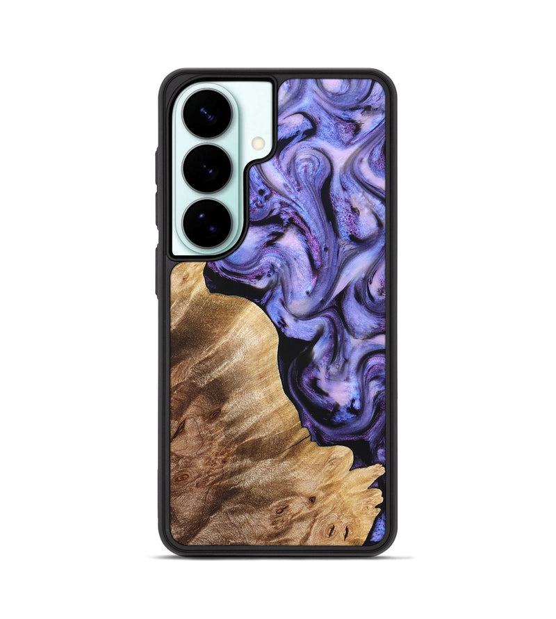 Galaxy S26 Wood Phone Case - Glenda (Purple, 821185)