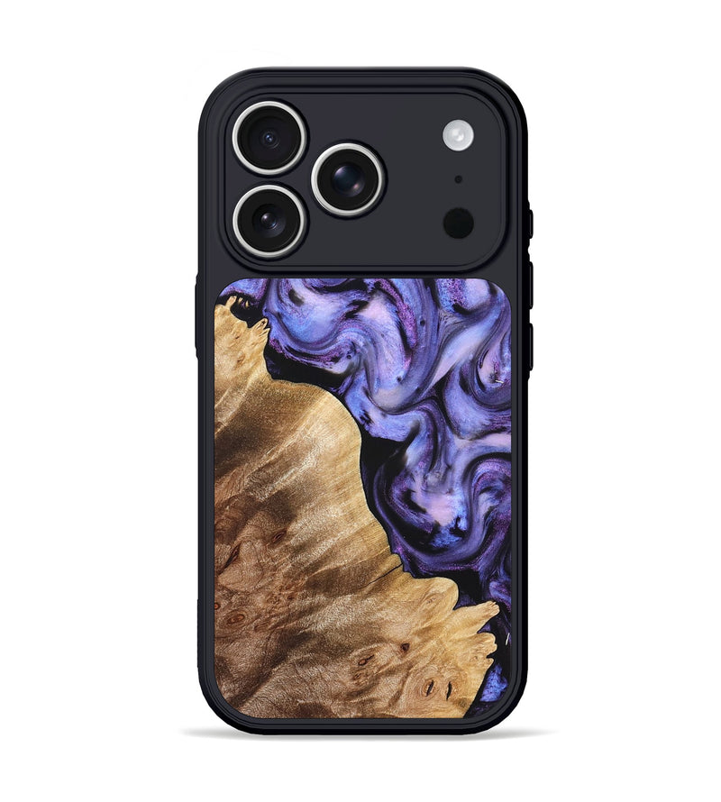 iPhone 17 Pro Wood Phone Case - Glenda (Purple, 821185)