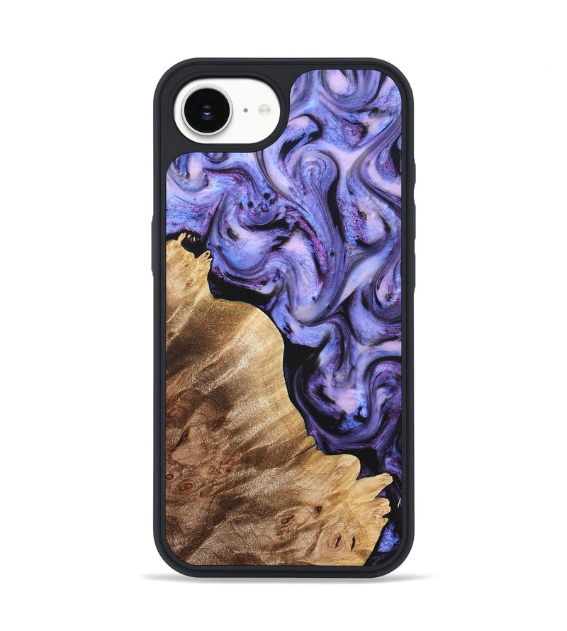 iPhone 17e Wood Phone Case - Glenda (Purple, 821185)