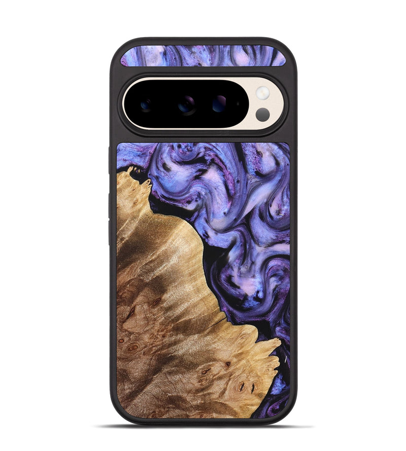 Pixel 10 Wood Phone Case - Glenda (Purple, 821185)