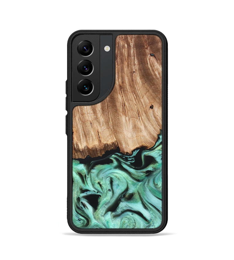 Galaxy S22 Wood Phone Case - Rufus (Green, 821188)