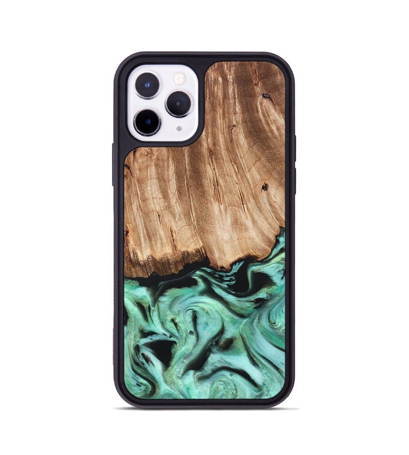 iPhone 11 Pro Wood Phone Case - Rufus (Green, 821188)