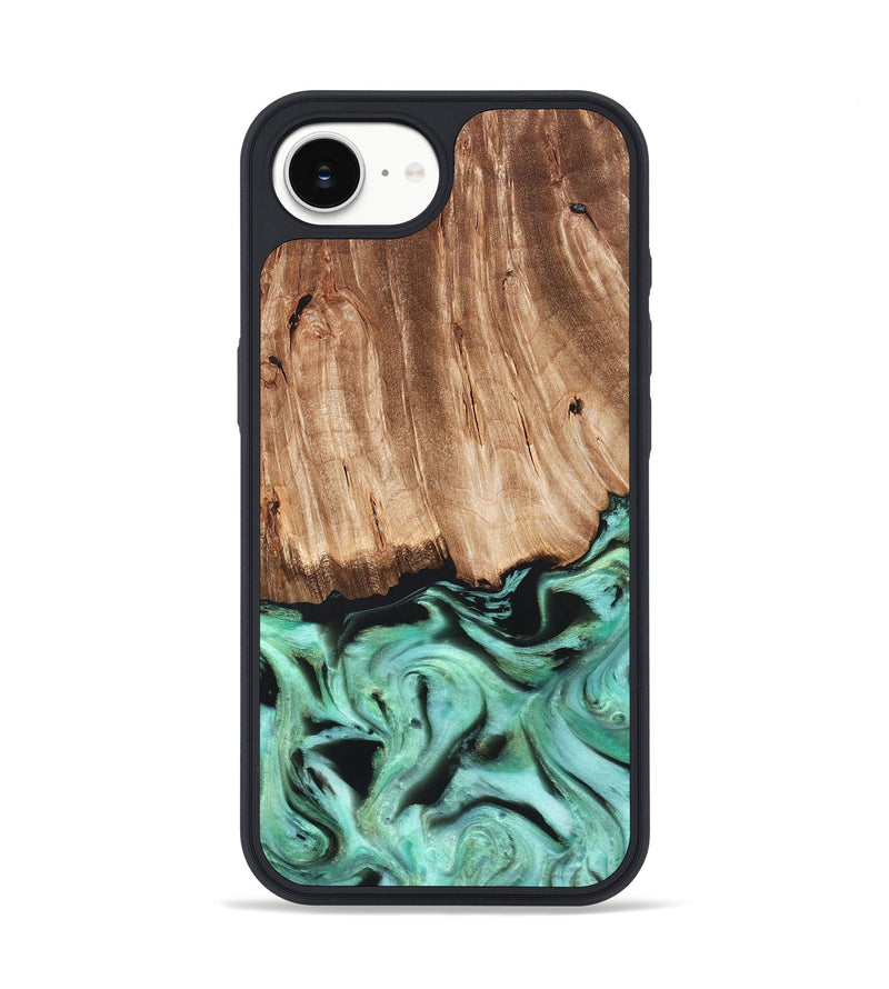 iPhone 16e Wood Phone Case - Rufus (Green, 821188)