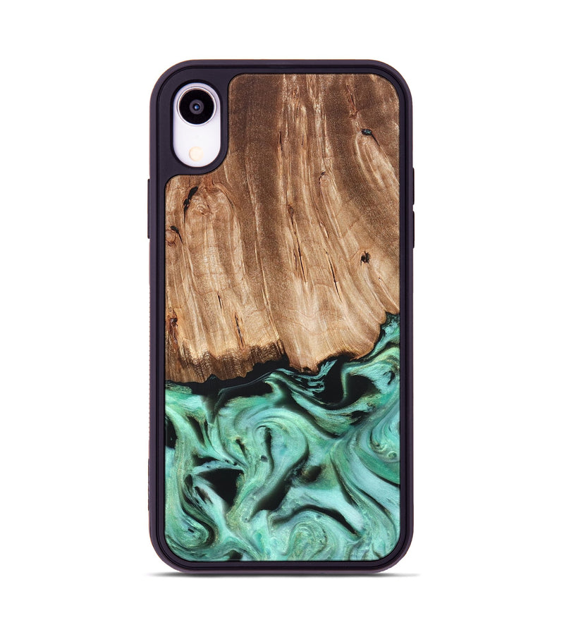 iPhone Xr Wood Phone Case - Rufus (Green, 821188)