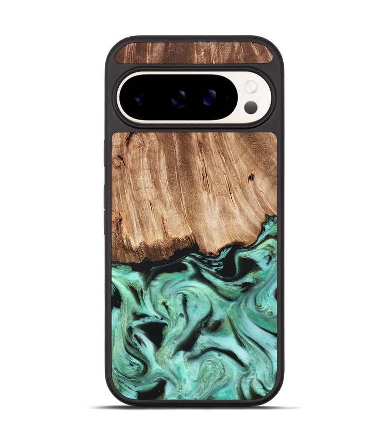 Pixel 9 Pro Wood Phone Case - Rufus (Green, 821188)