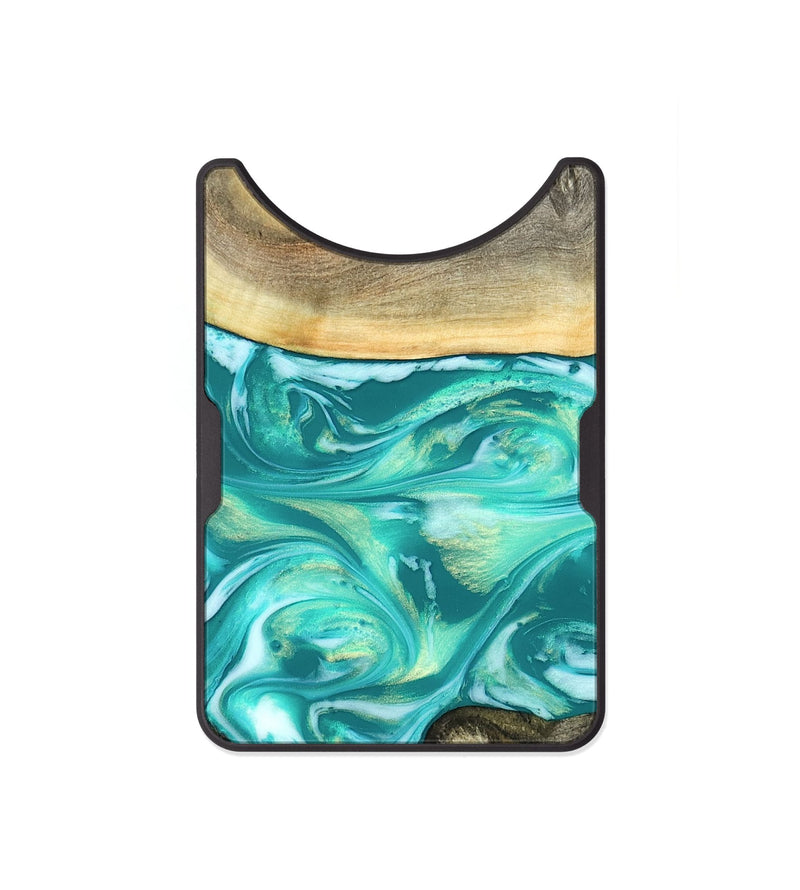 Alloy Wood Wallet - Matteo (Green, 821189)