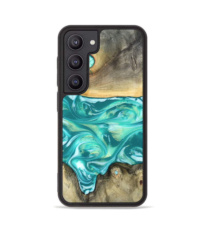 Galaxy S23 Wood Phone Case - Matteo (Green, 821189)