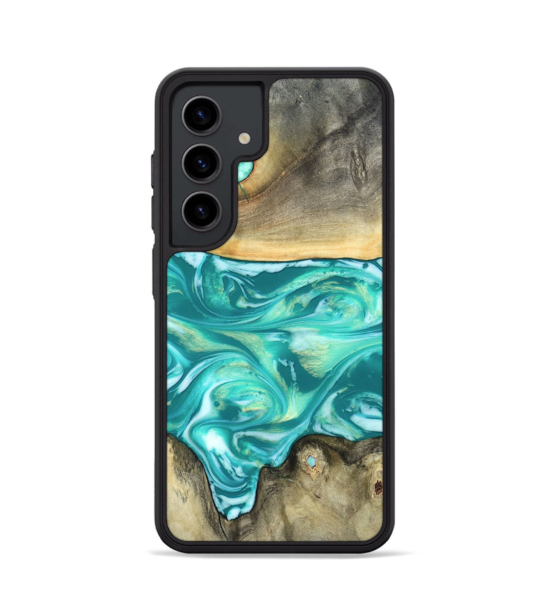 Galaxy S24 Wood Phone Case - Matteo (Green, 821189)