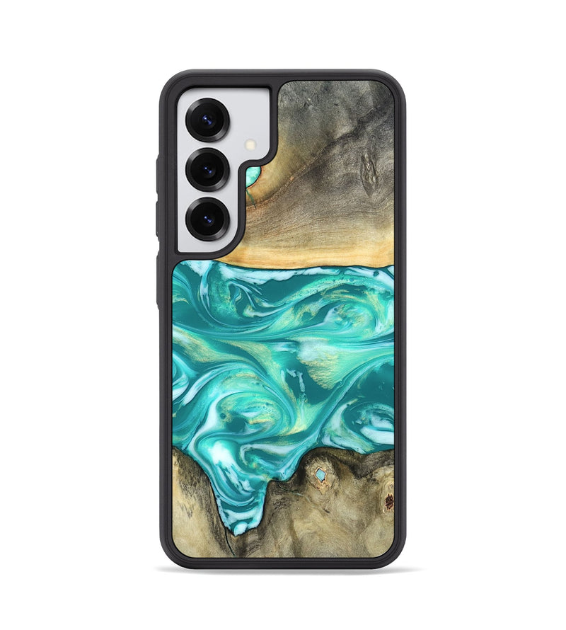 Galaxy S25 Wood Phone Case - Matteo (Green, 821189)