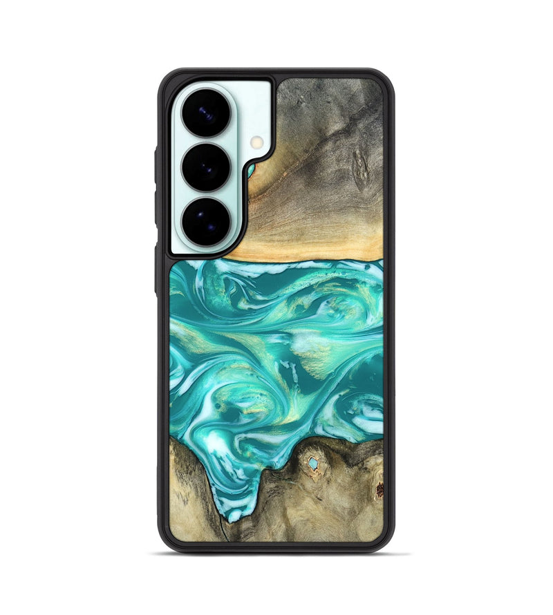 Galaxy S26 Wood Phone Case - Matteo (Green, 821189)