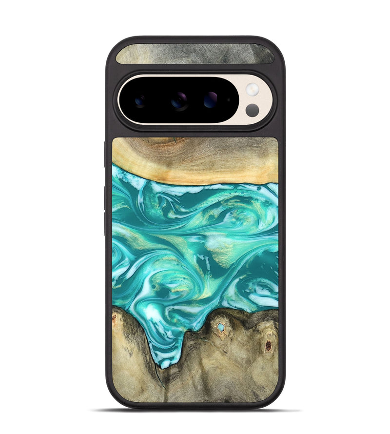 Pixel 10 Wood Phone Case - Matteo (Green, 821189)