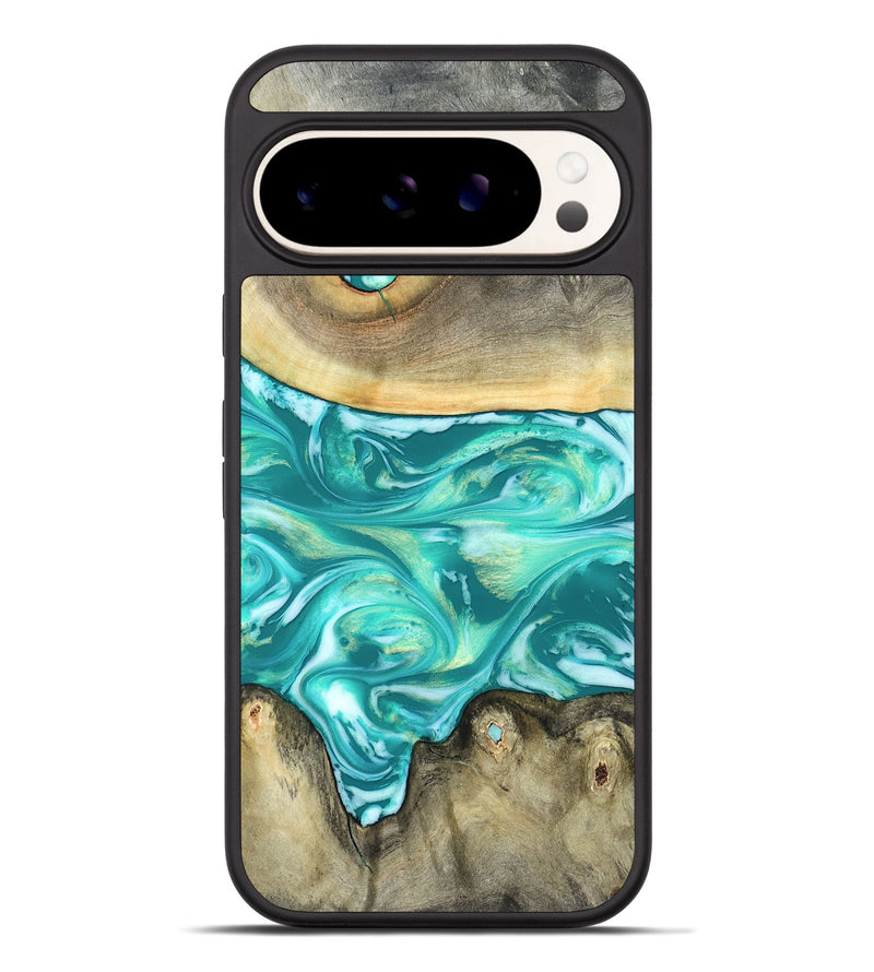 Pixel 9 Pro XL Wood Phone Case - Matteo (Green, 821189)
