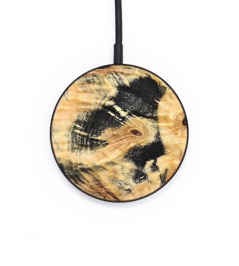 Circle Wood Wireless Charger - Raymond (Wood Burl, 821206)