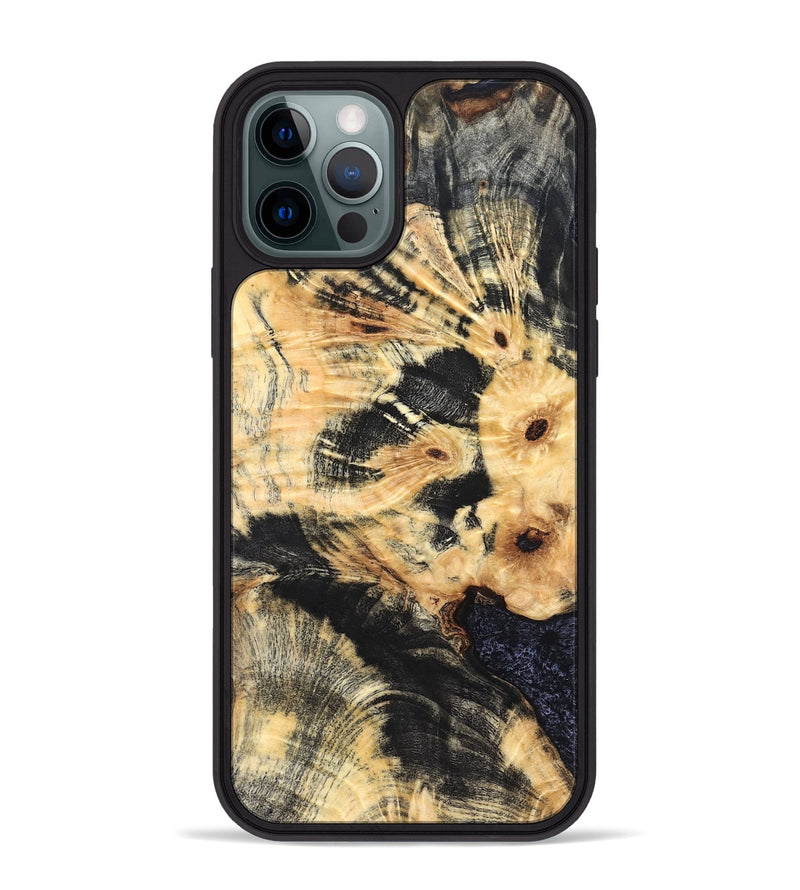 iPhone 12 Pro Max Wood Phone Case - Raymond (Wood Burl, 821206)