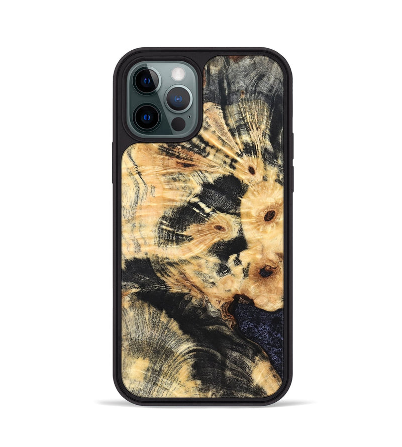 iPhone 12 Pro Wood Phone Case - Raymond (Wood Burl, 821206)