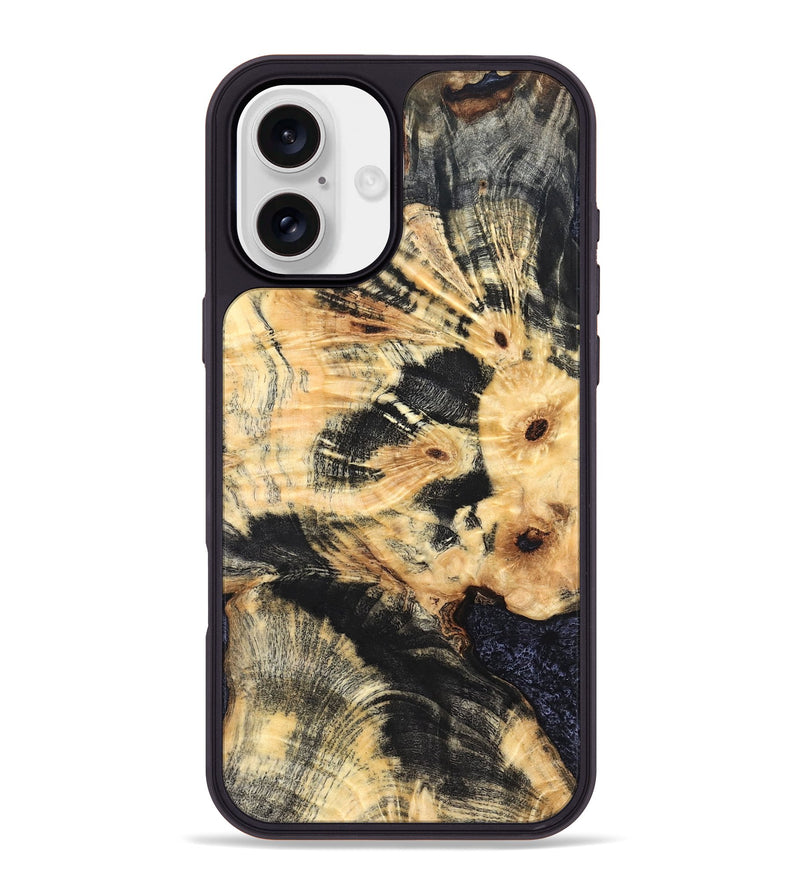 iPhone 16 Plus Wood Phone Case - Raymond (Wood Burl, 821206)