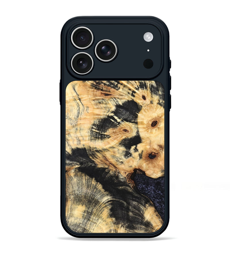 iPhone 17 Pro Max Wood Phone Case - Raymond (Wood Burl, 821206)