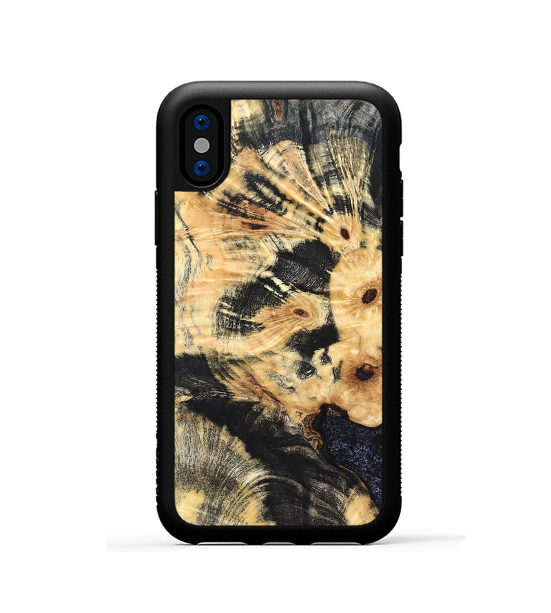 iPhone Xs Wood Phone Case - Raymond (Wood Burl, 821206)