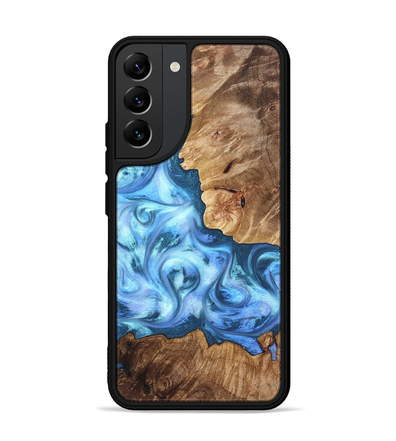 Galaxy S22 Plus Wood Phone Case - Kiarra (Blue, 821207)