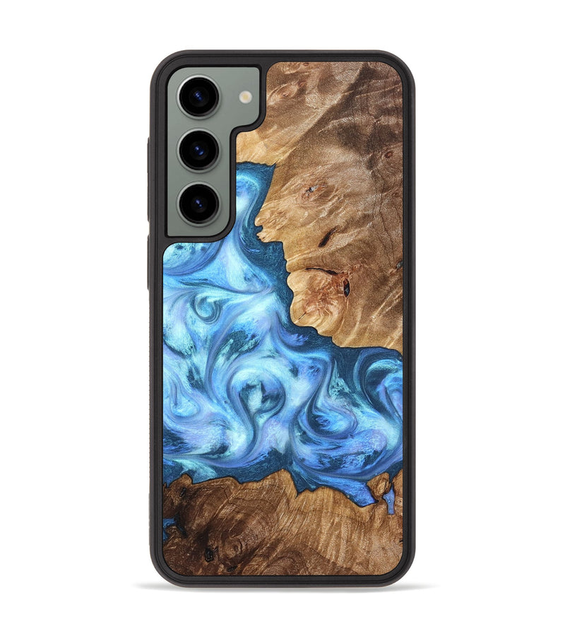 Galaxy S23 Plus Wood Phone Case - Kiarra (Blue, 821207)
