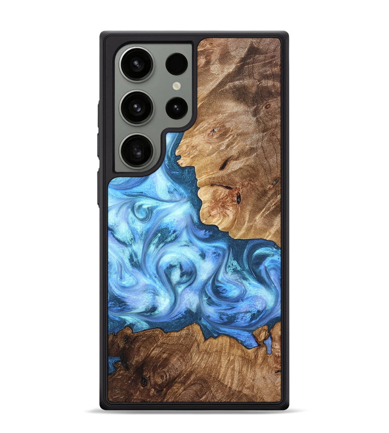 Galaxy S24 Ultra Wood Phone Case - Kiarra (Blue, 821207)