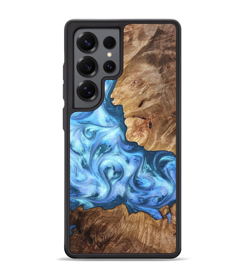 Galaxy S25 Ultra Wood Phone Case - Kiarra (Blue, 821207)