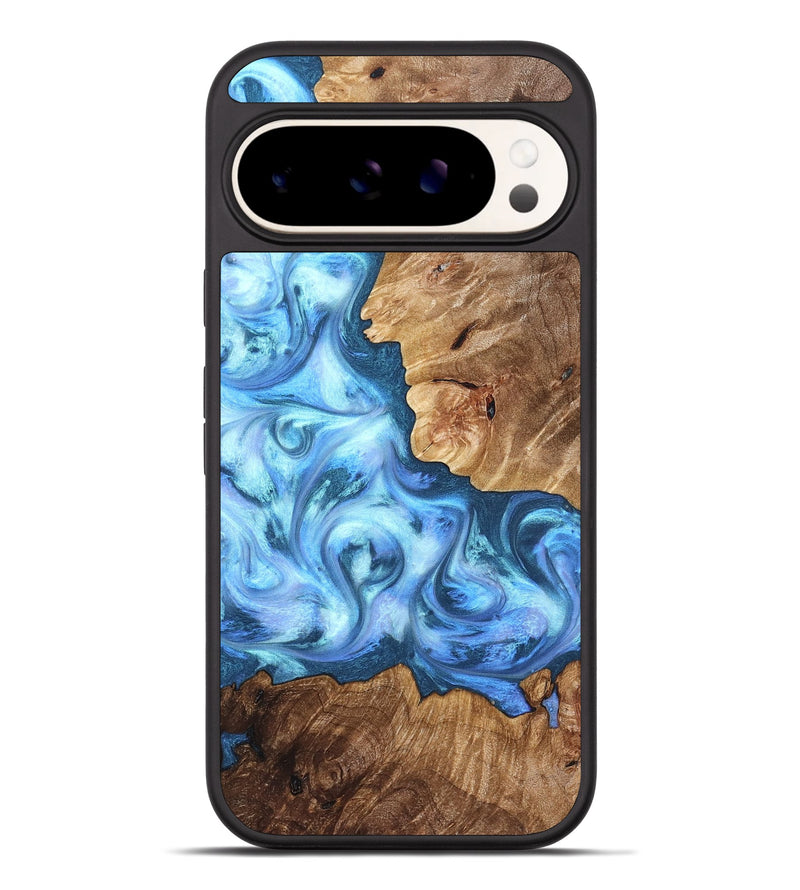 Pixel 9 Pro XL Wood Phone Case - Kiarra (Blue, 821207)