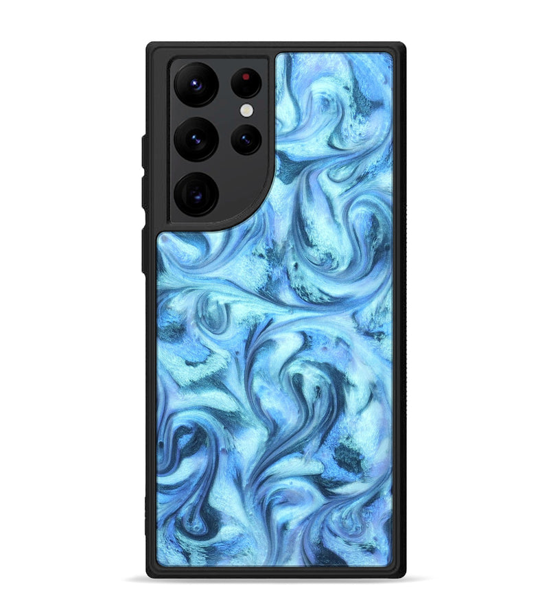 Galaxy S22 Ultra ResinArt Phone Case - Kya (Blue, 821208)