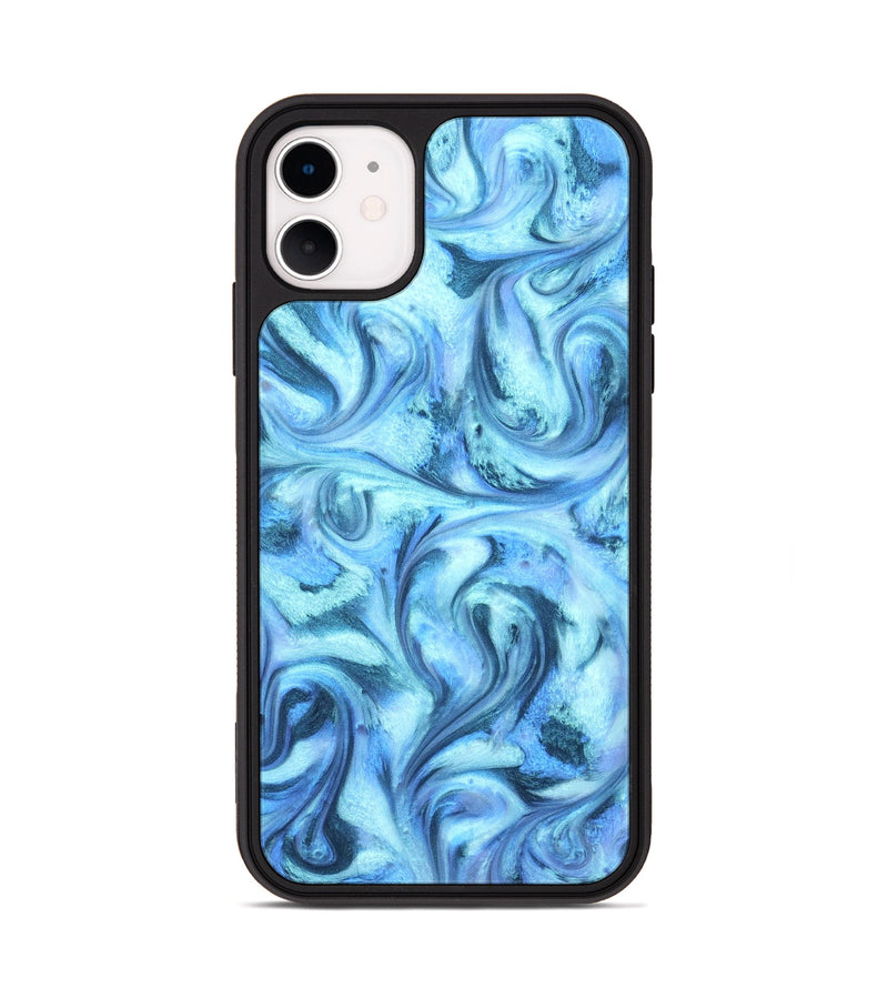 iPhone 11 ResinArt Phone Case - Kya (Blue, 821208)
