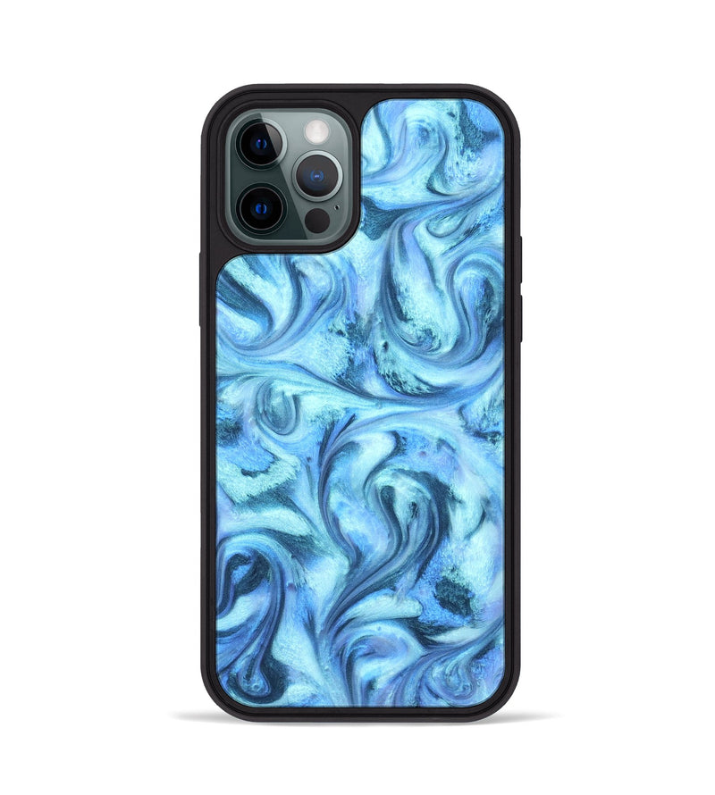 iPhone 12 Pro ResinArt Phone Case - Kya (Blue, 821208)