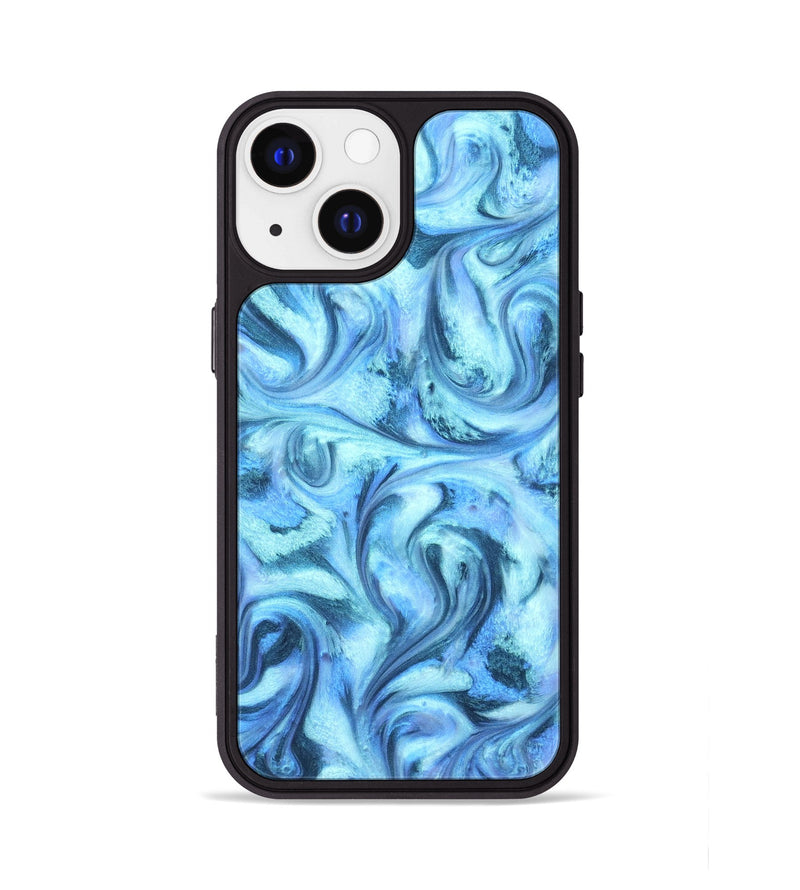 iPhone 13 ResinArt Phone Case - Kya (Blue, 821208)