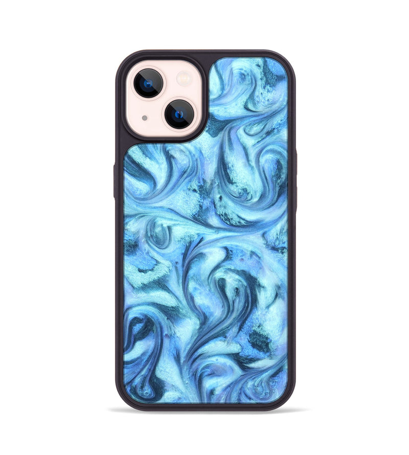 iPhone 14 ResinArt Phone Case - Kya (Blue, 821208)
