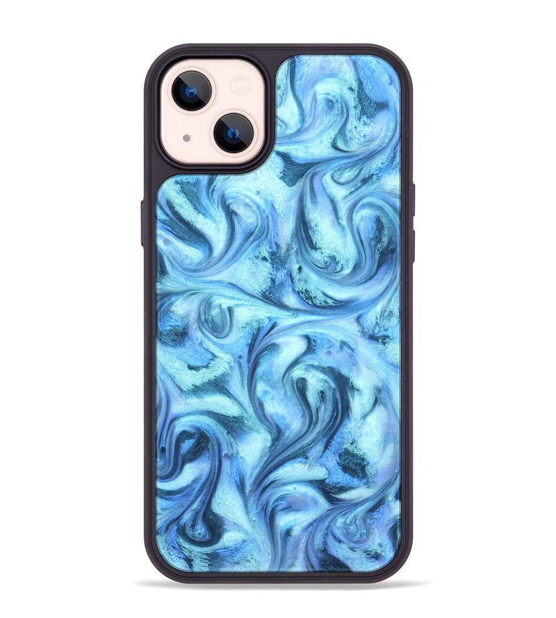 iPhone 14 Plus ResinArt Phone Case - Kya (Blue, 821208)