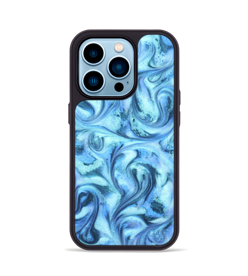 iPhone 14 Pro ResinArt Phone Case - Kya (Blue, 821208)