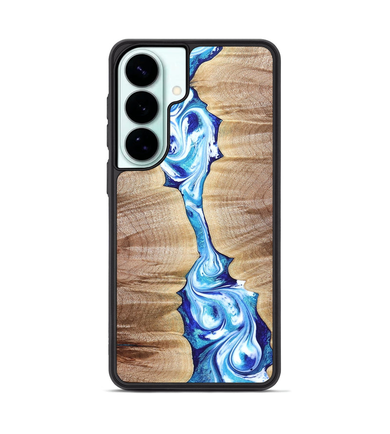 Galaxy S26 Plus Wood Phone Case - Leyla (Blue, 821210)