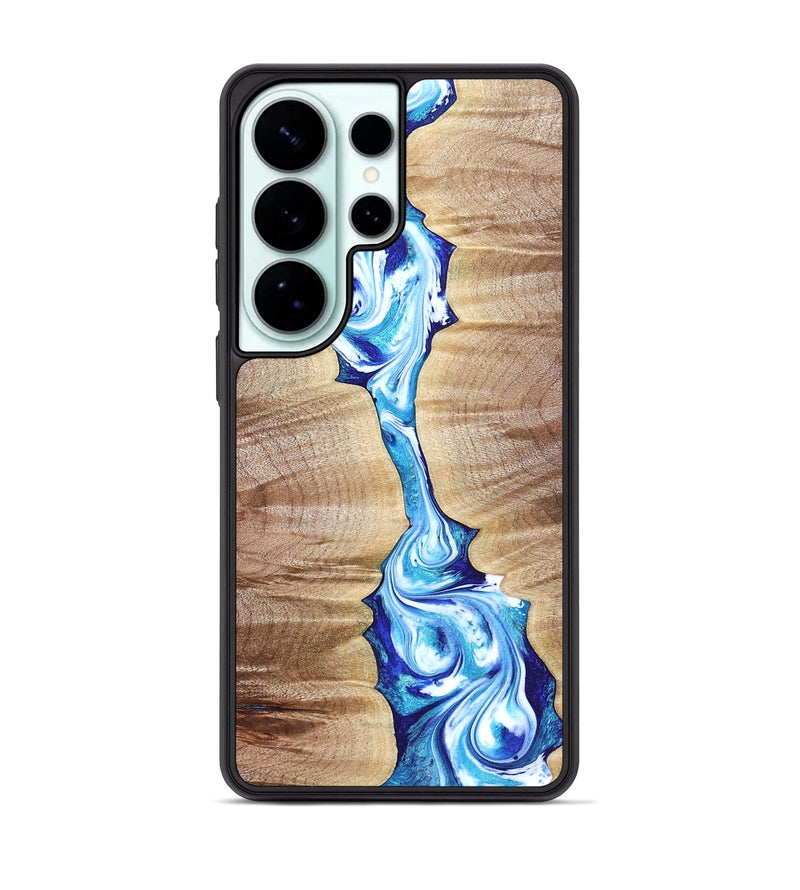 Galaxy S26 Ultra Wood Phone Case - Leyla (Blue, 821210)