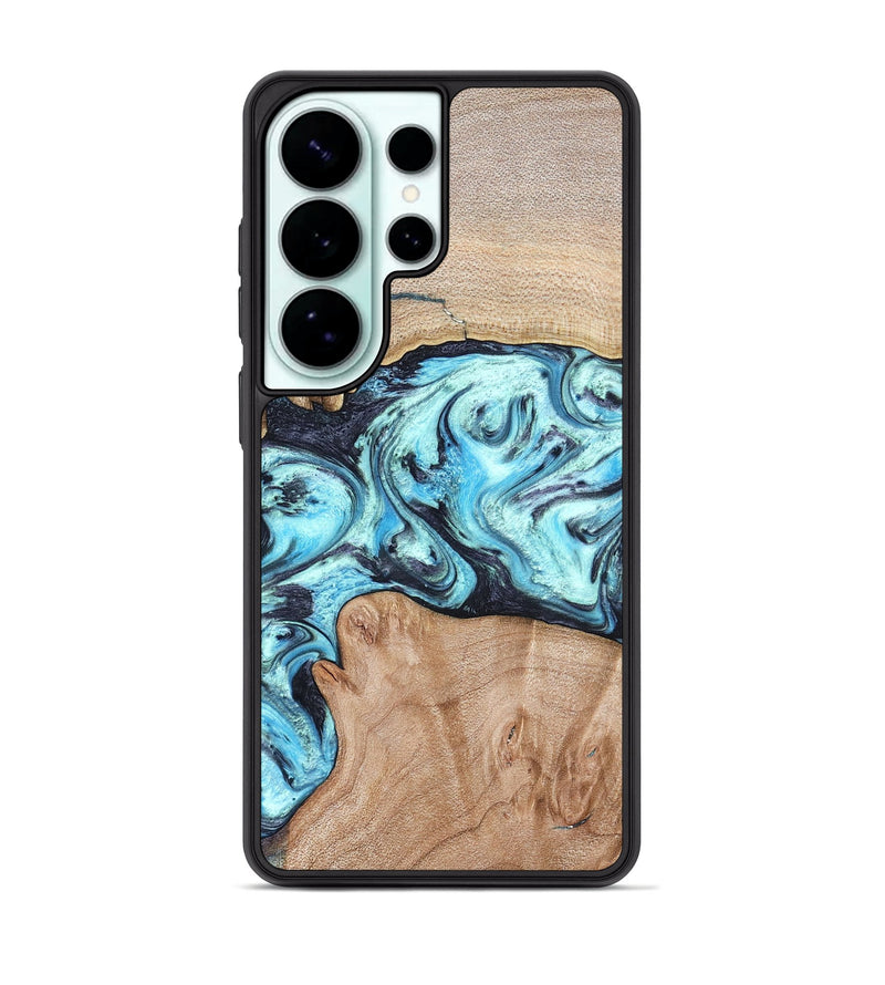 Galaxy S26 Ultra Wood Phone Case - Silas (Blue, 821211)